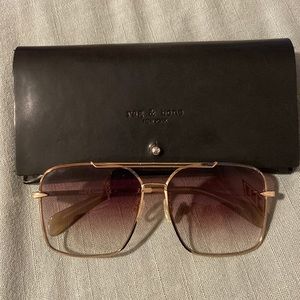 Rag & Bone 61MM Square Sunglasses